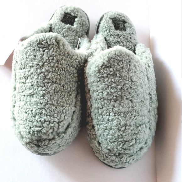 Muk Luks Chaya Slipper Gray Green - Picture 2 of 4